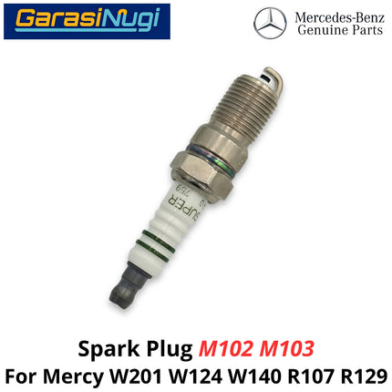 Spark Plug Mercy W201 W124 W140 R129 Busi Mesin Original 0031590503 Mercedes C180 E230 S280 SL