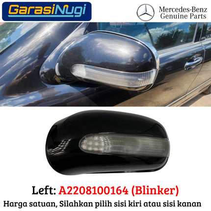 Cover Kaca Spion Mercy W220 Mirror Outer Frame Original S-Class 1998-2005