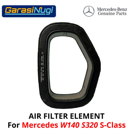 Air Filter Mercy W140 Saringan Udara Mesin M104 6 Cylinder Engine Original S320
