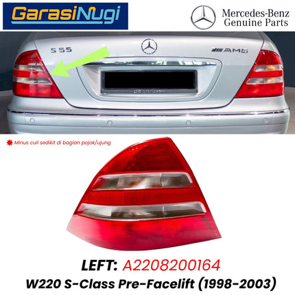 Stop Lamp Mercy W220 Lampu Rem Belakang Rear Brake Light S300 S500