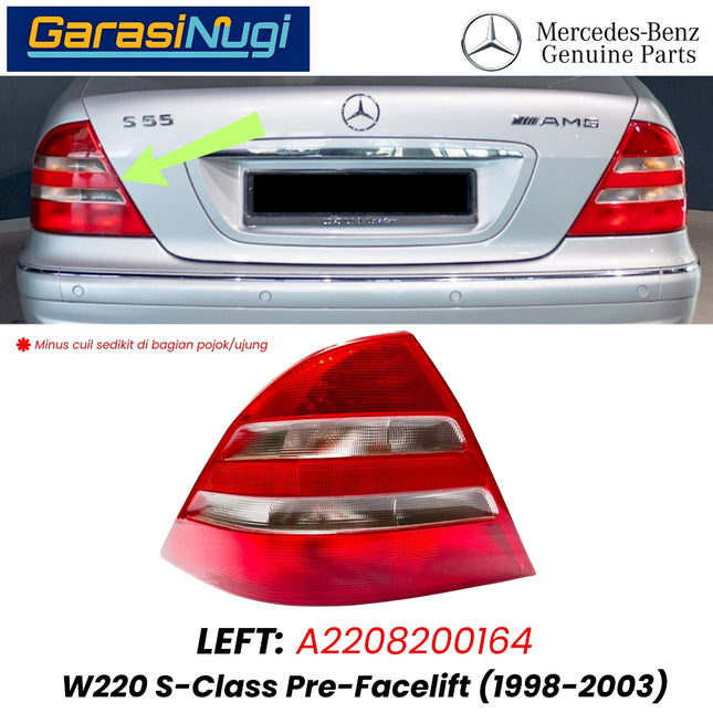 Stop Lamp Mercy W220 Lampu Rem Belakang Rear Brake Light S300 S500
