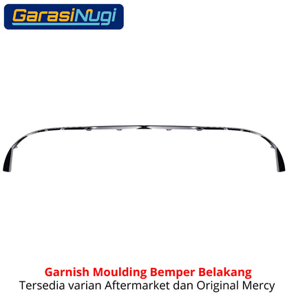 Rear Chrome For Mercy W207 Garnish Moulding Bemper Belakang E300 E400