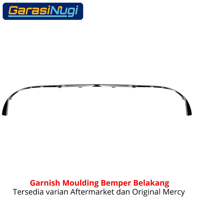 Rear Chrome For Mercy W207 Garnish Moulding Bemper Belakang E300 E400