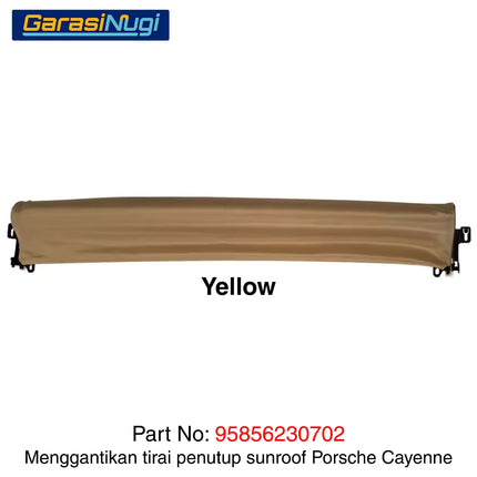Roller Blind For Porsche Cayenne Sunroof Curtain Assembly Tirai Penutup 2013 - 2017