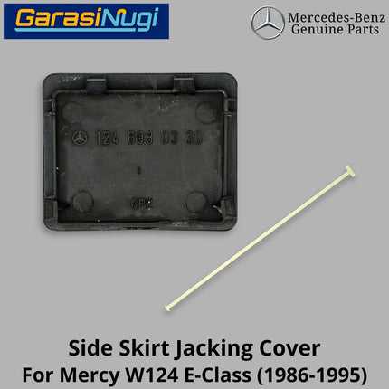 Side Jacking Mercy W124 Cover Tutup Dongkrak Samping Bawah Mercedes 230E 300E