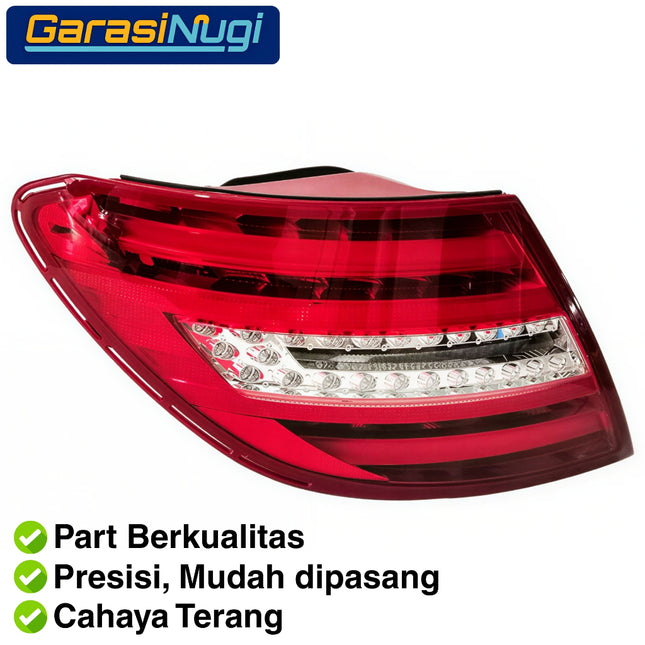 Lampu Belakang Mercedes W204 Facelift Rear Lamp LED Assembly C250 C300 AMG