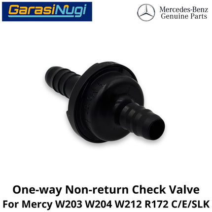Crankcase Breather Mercy W203 W212 R172 One-Way Check Valve Hose Selang Katup Rem Satu Arah C200 E200 SLK