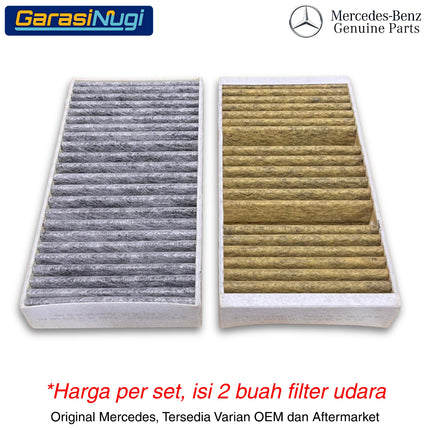 Air Filter For Mercy W166 W292 X166 Engine Intake Saringan Udara Mesin Bensin Diesel M276 OM651