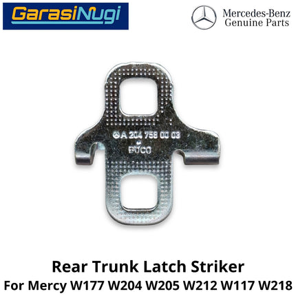 Trunk Latch Mercy W204 W205 W212 W117 Lock Striker Bracket Pengunci Kait Bagasi Belakang Mercedes C200 E200 CLA