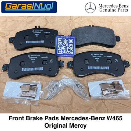 Kampas Rem Depan Mercedes W465 Front Brake Pads Original A4654217600 G500 G580 G 63