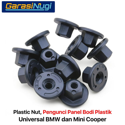 Mur Plastik Universal BMW MINI 07147336362 Pengunci Panel Bodi Plastic Nut