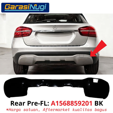 Front Lower Bumper Mercy W156 X156 Penutup Bemper Depan Belakang GLA