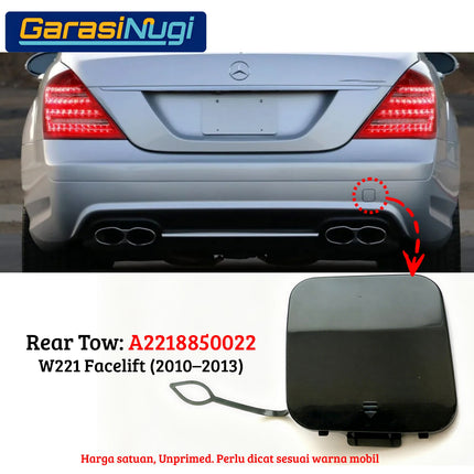 Lubang Towing For Mercy W221 Bumper Tow Derek Mercedes S300 S350 2006 - 2013