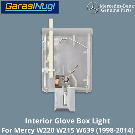 Glove Box Mercy W220 W215 W639 Interior Lamp Lampu Laci Dashboard Mercedes S500 CL Viano