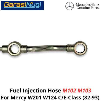 Fuel Injection Mercy W201 W124 Hose Selang Saluran Bahan Bakar Mercedes C200 E230 M102 M103