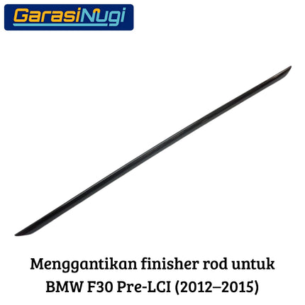 Finisher Rod For BMW F30 Pre-LCI Sport Fog Trim Bumper Bawah Tengah 320