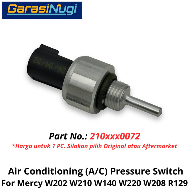 Air Conditioning Mercy W202 W140 W220 R129 Pressure Sensor Detektor Tekanan AC Mercedes C200 E200 SL