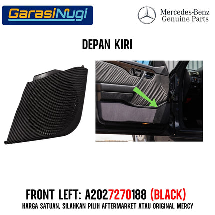 Cover Speaker For Mercy W202 Penutup Audio Pintu Depan Belakang Original C180