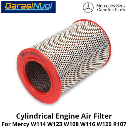 Air Filter Mercy W114 W123 W108 Intake Udara Mesin M110 M100 M130 OM617 0010943704 Mercedes SL
