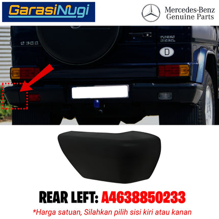 Rear Bumper Mercy W463 Gen 1 Penutup Ujung Bemper Belakang Original G500 1990-2018