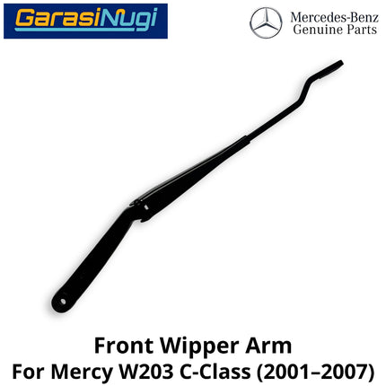 Front Wiper Arm Mercy W203 Gagang Blade Kaca Depan 2038200844 Original Mercedes C200