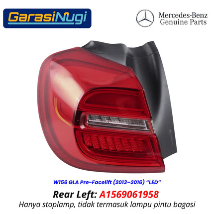 Stop Lamp Mercy W156 Lampu Rem Belakang Rear Brake Light GLA200 GLA45 AMG