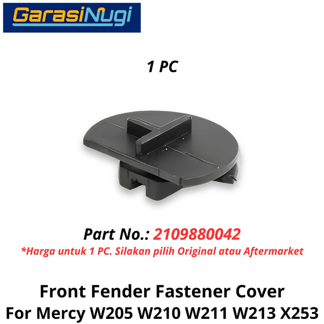 Wheel Arch Mercy W205 W210 W213 X253 Fastener Fender Cover Pengunci Penutup Lengkungan Roda C200 E230 GLC