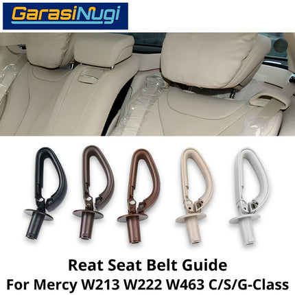 Seat Belt Mercy W213 W222 W463 Guide Assembly Penutup Sabuk Pengaman Belakang E200 S450 G500