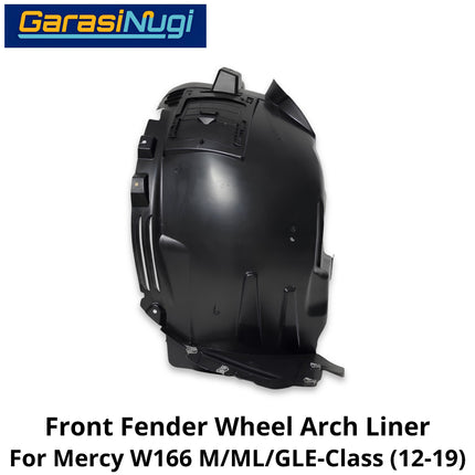 Front Fender Liner Mercy W166 Pelindung Percikan Air Tutup Spakbor Depan Mercedes ML GLE 12-19