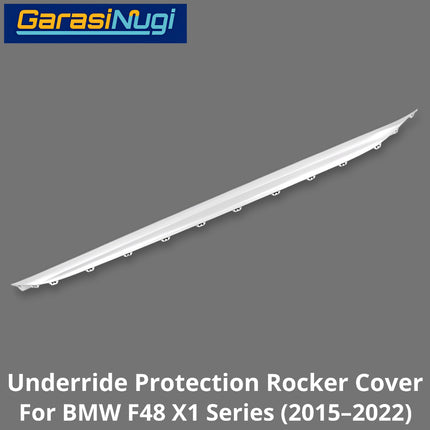Underride Protection For BMW F48 Rocker Cover Trim Panel Pelindung Bodi Samping Bawah X1 15-22