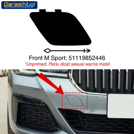Cover Towing For BMW G30 LCI Bumper Tow Tutup Lubang Derek 530