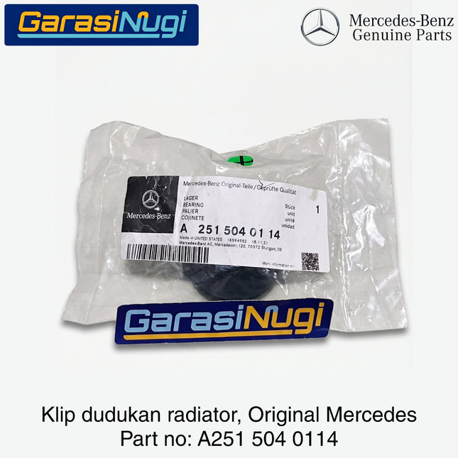 Klip Dudukan Radiator Mercy W251 W164 W166 Condenser Mounting Bushing R350 GLE GLS