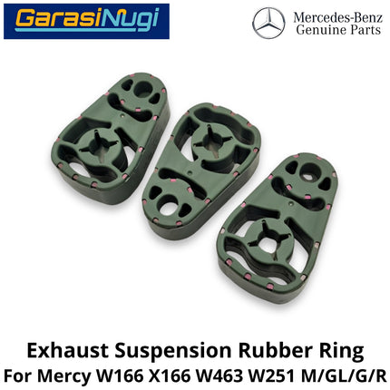 Exhaust Muffler Mercy W166 X166 W463 Suspension Rubber Ring Karet Gantungan Knalpot ML GL G500