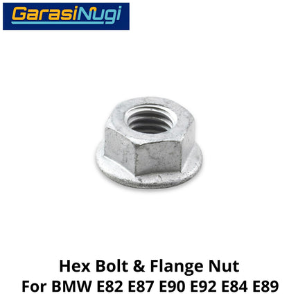 Hex Bolt For BMW E90 E84 E87 Flange Nut Engine Mount N43 N45 N46 Baut dan Mur 118 320 X1