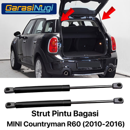 Mini Cooper R60 Shock Trunk Rear Strut Kap Bagasi Belakang 51249801386 Countryman
