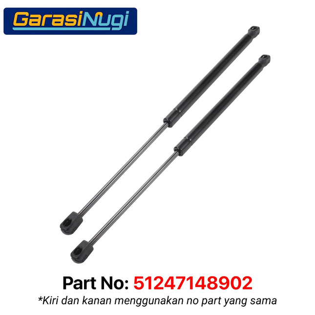 Strut Mini Cooper R56 Shock Trunk Rear Kap Bagasi Belakang 51247148902
