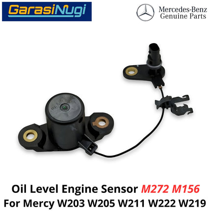 Oil Leveling Mercy W203 W205 W222 W219 Sensor Level Oli Mesin M272 M276 Mercedes C200 CLS