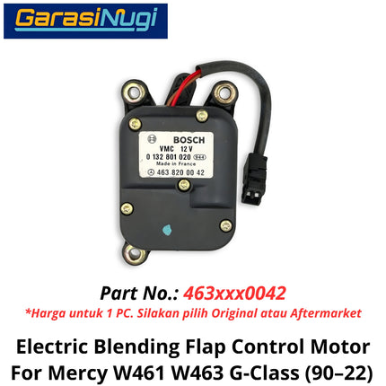 Electric Blending Cap Mercy W461 W463 Control Motor Pengendali Katup Pencampur Elektrik Mercedes G500
