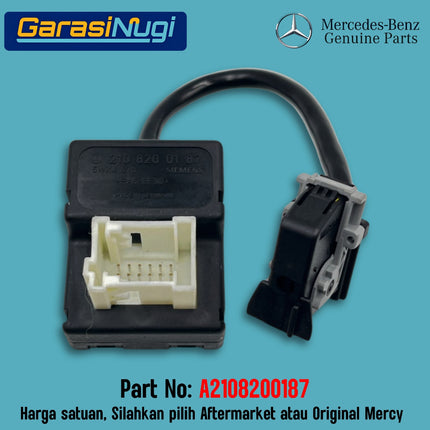 Front Door Adapter Mercy W210 W202 W208  Sensor Adaptor Pintu Depan A2108200187 Original