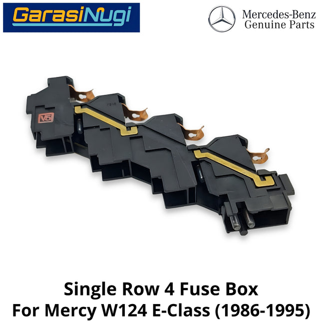 Single Row 4 Mercy W124 Fuse Box Kotak Relay Sekring Baris Tunggal 4 1245401550 E230 E200