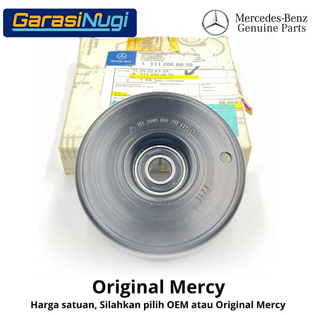 Belt Tensioner Pulley Mercy W202 W203 W124 W210 Katrol Pengencang Engine M111 M104