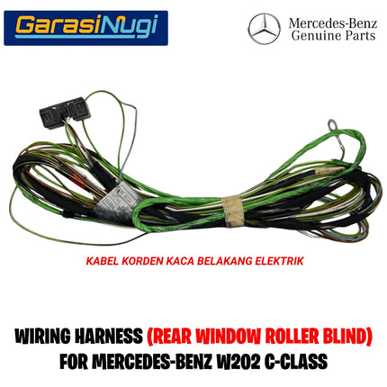 Wiring Harness Mercy W202 Kabel Tirai Elektrik Kaca Belakang Original Rear Curtain Cable C180