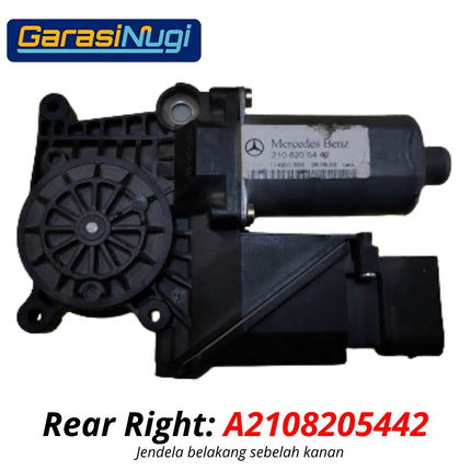 Power Window Mercedes W210 Motor Lifter Drive Dinamo Jendela Pintu Depan Belakang E200
