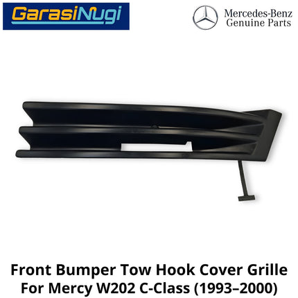 Front Towing Mercy W202 Cover Bumper Tow Tutup Lubang Derek Original Mercedes C200