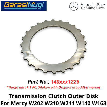 Transmission Clutch Mercy W202 W210 W211 W140 Outer Disk Piringan Cakram Luar Transmisi C200 E230 S280