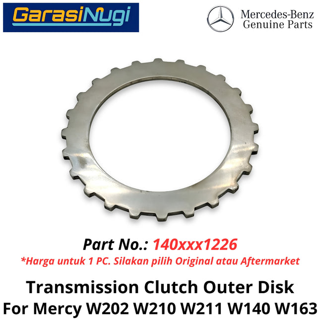 Transmission Clutch Mercy W202 W210 W211 W140 Outer Disk Piringan Cakram Luar Transmisi C200 E230 S280
