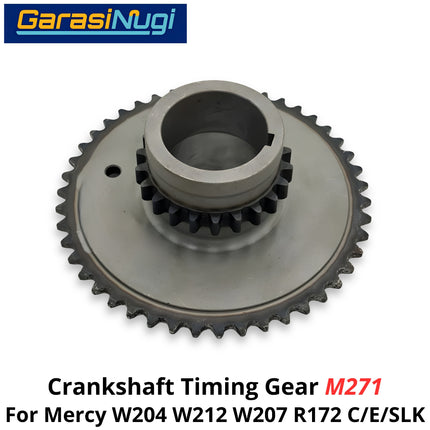 Crankshaft Mercy W204 W212 W207 R172 Timing Gear Roda Gigi Pengatur Poros Engkol Engine M271 C200 E200 SLK