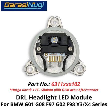 DRL LED For BMW G01 G08 F97 G02 F98 Angel Eyes Light Module Lampu Bulat Senja X3 X4