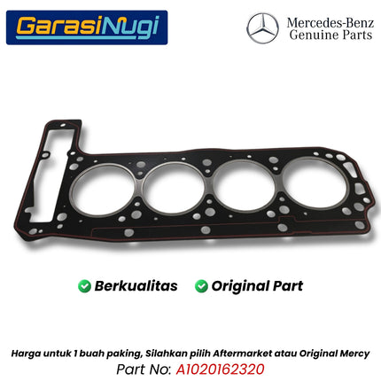 Cylinder Head Mercedes W201 W124 W123 Paking Kepala Silinder Original Mercy Tiger Boxer