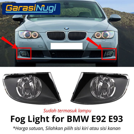 Fog Light For BMW E92 E93 Lower Lampu Kabut Depan 335 340